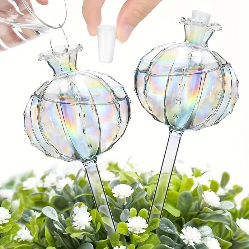 2 Pcs Glass Plant Watering Bulbs