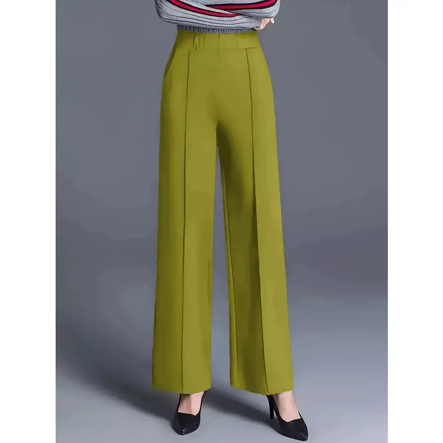 High Waisted Wide Leg Pants