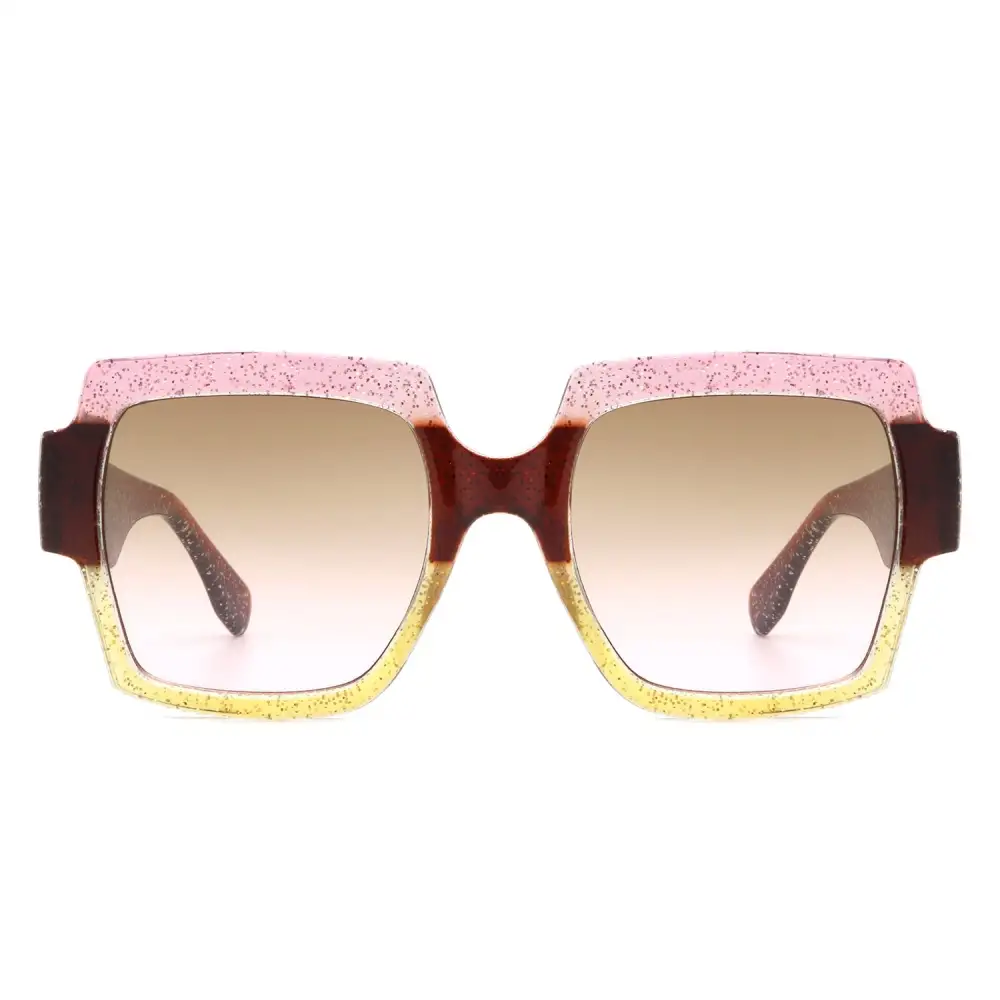Modern Square Frame Sunglasses