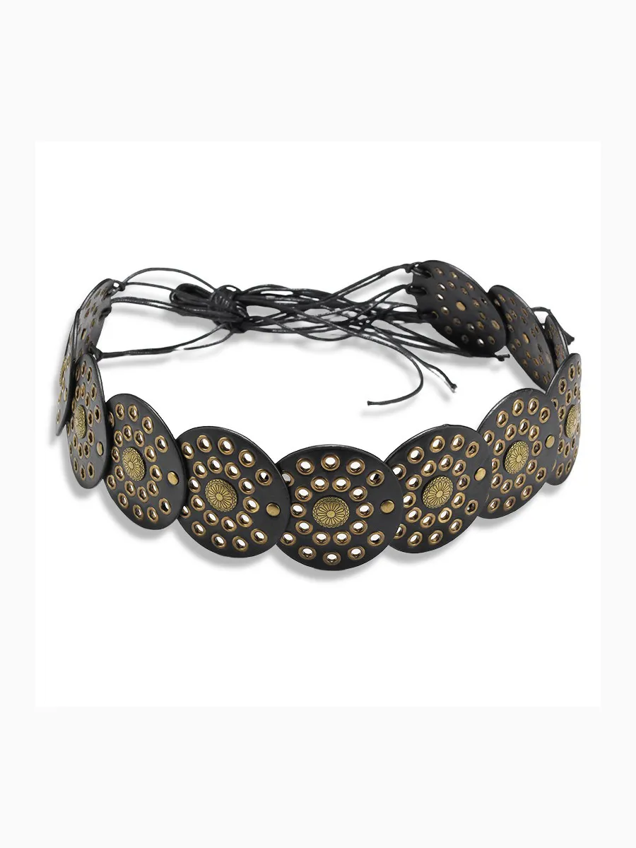 Milana Studded Disc Belt