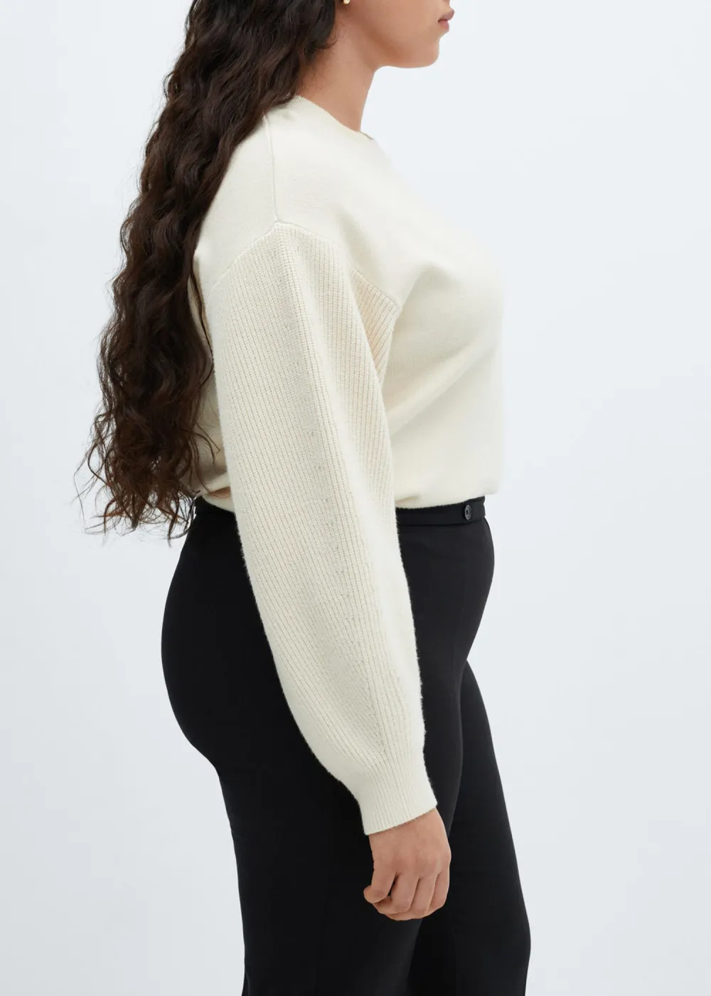 Belt Straight-Fit Pants