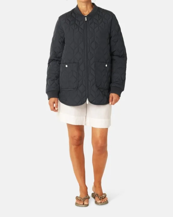 Quilted Ribbed Jacket