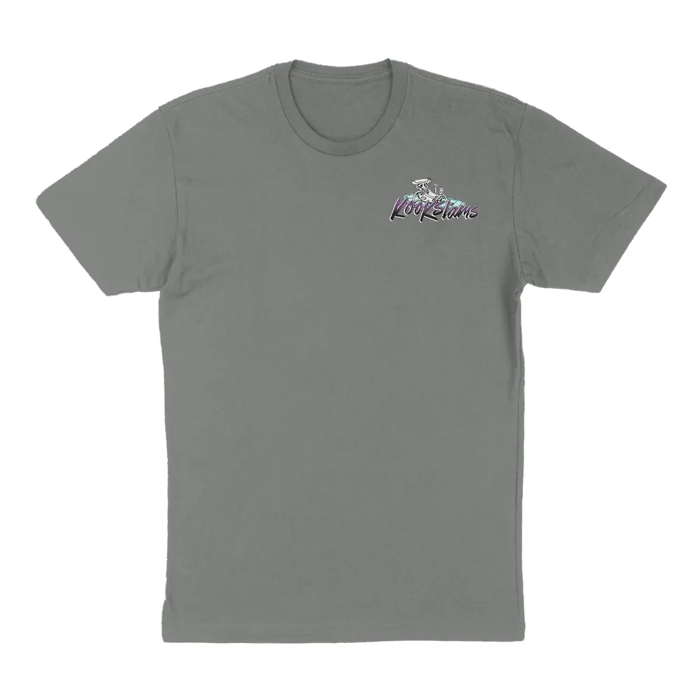 Surfing Freedom Slogan Graphic T-Shirt