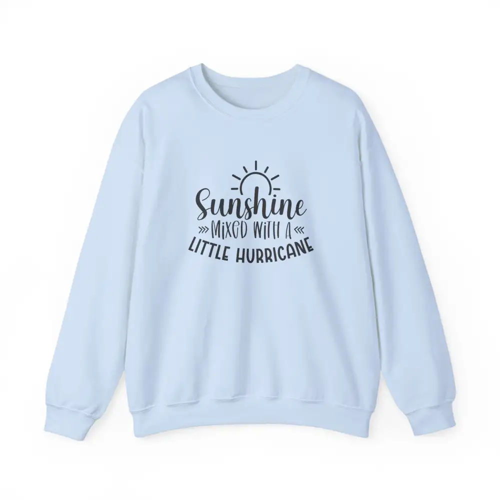 Sunshine Hurricane Graphic Crewneck Sweatshirt