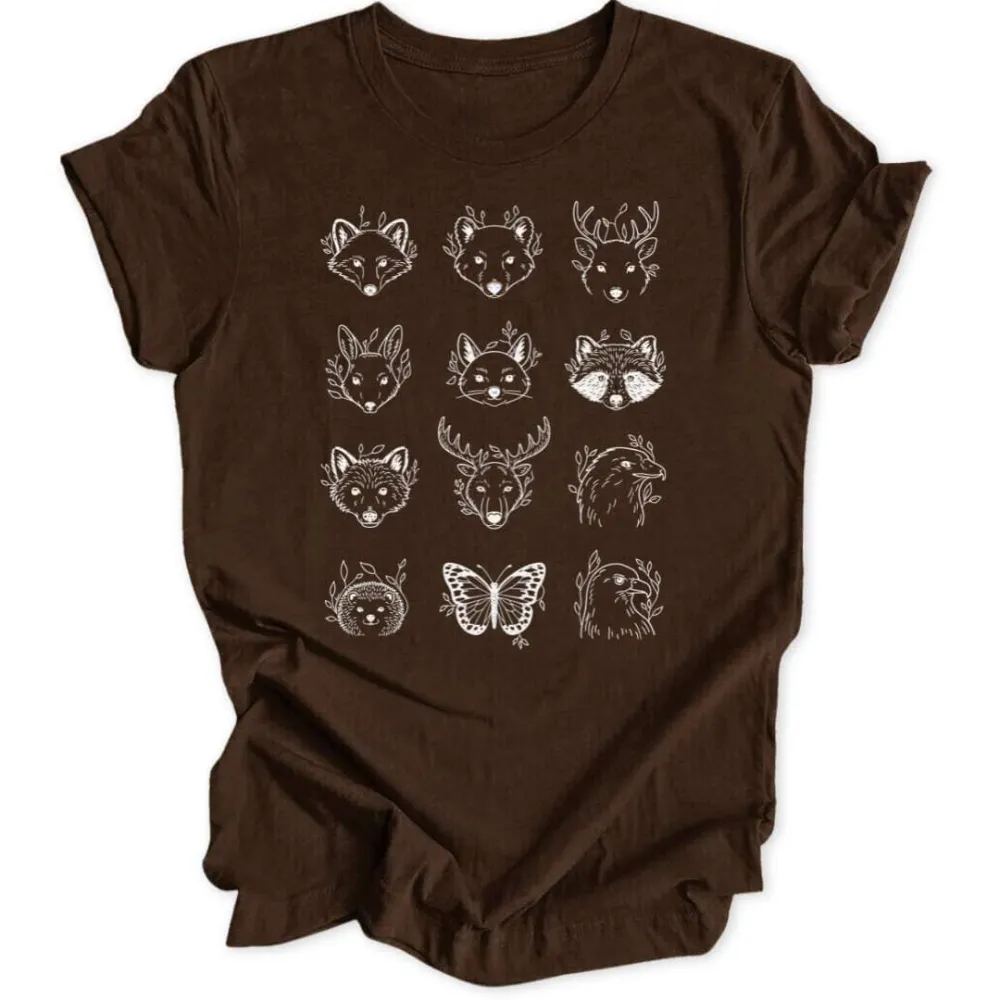 Forest Animals Unisex T-Shirt
