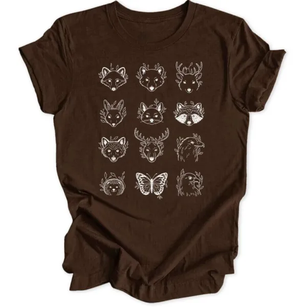Forest Animals Unisex T-Shirt
