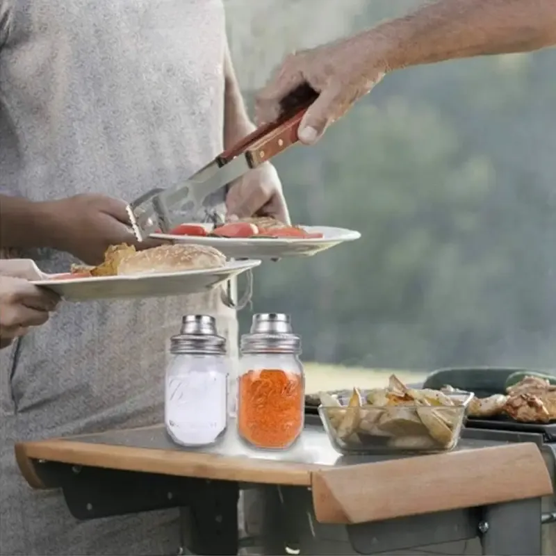 Stainless Steel Mason Jar Shaker Lid for Sprinkling Flour