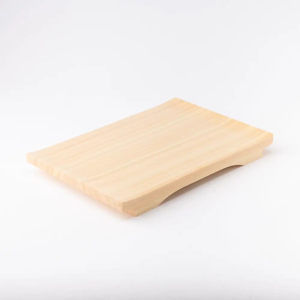 Rectangular Wood Dinner Plate