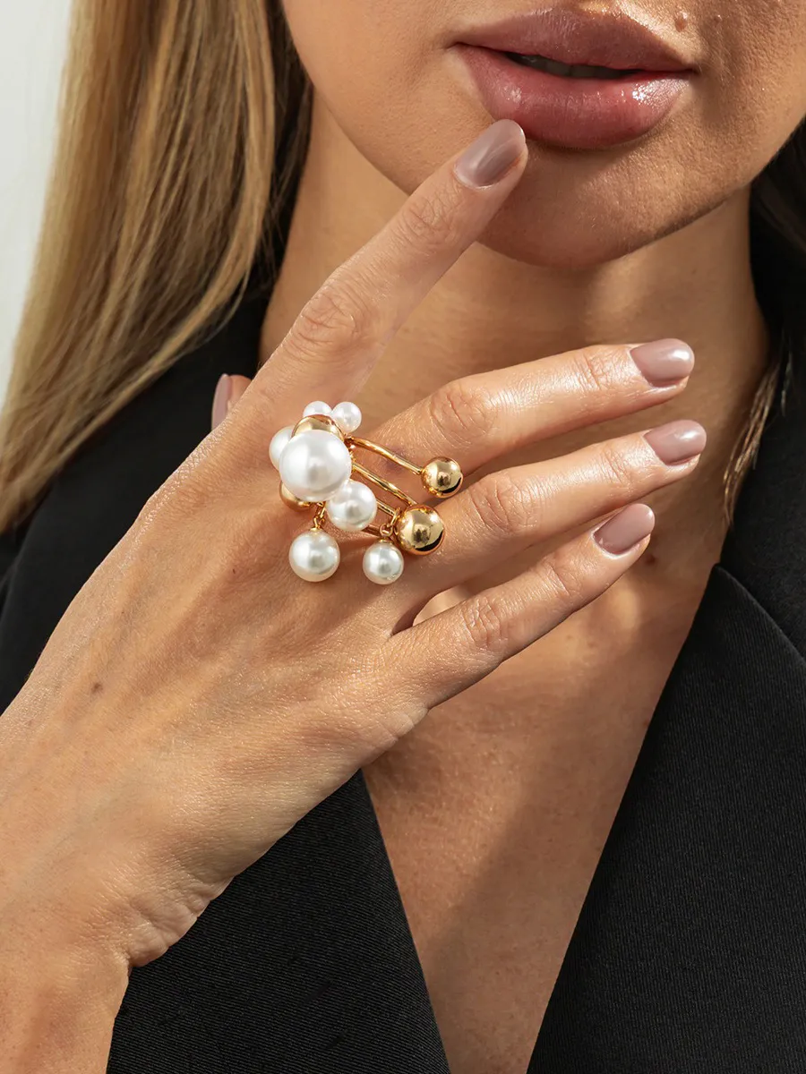 Juliette Imitation Pearl Ring
