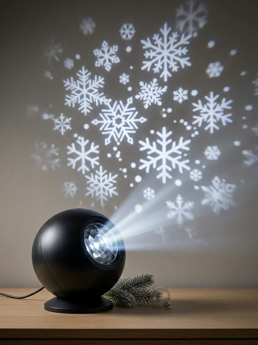 Classic Snowflake Christmas LED Light Projector