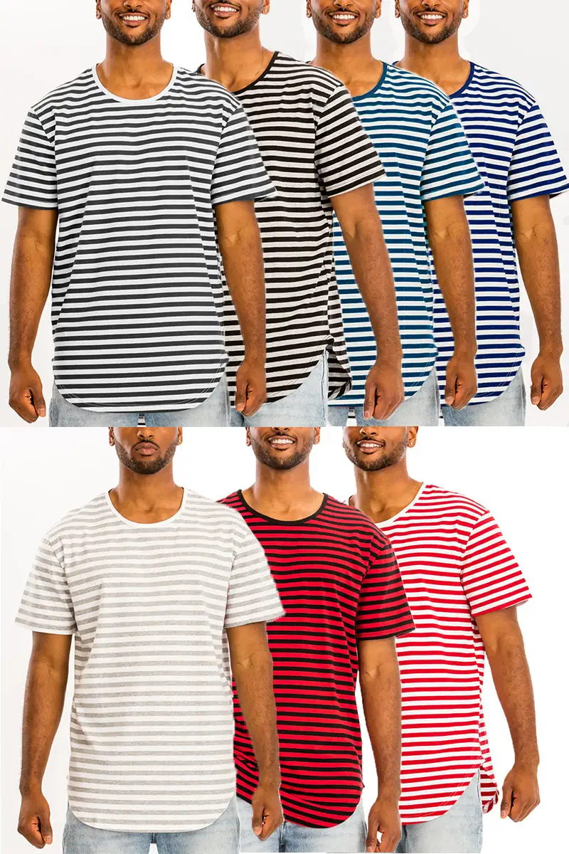 Black White Striped T-Shirt
