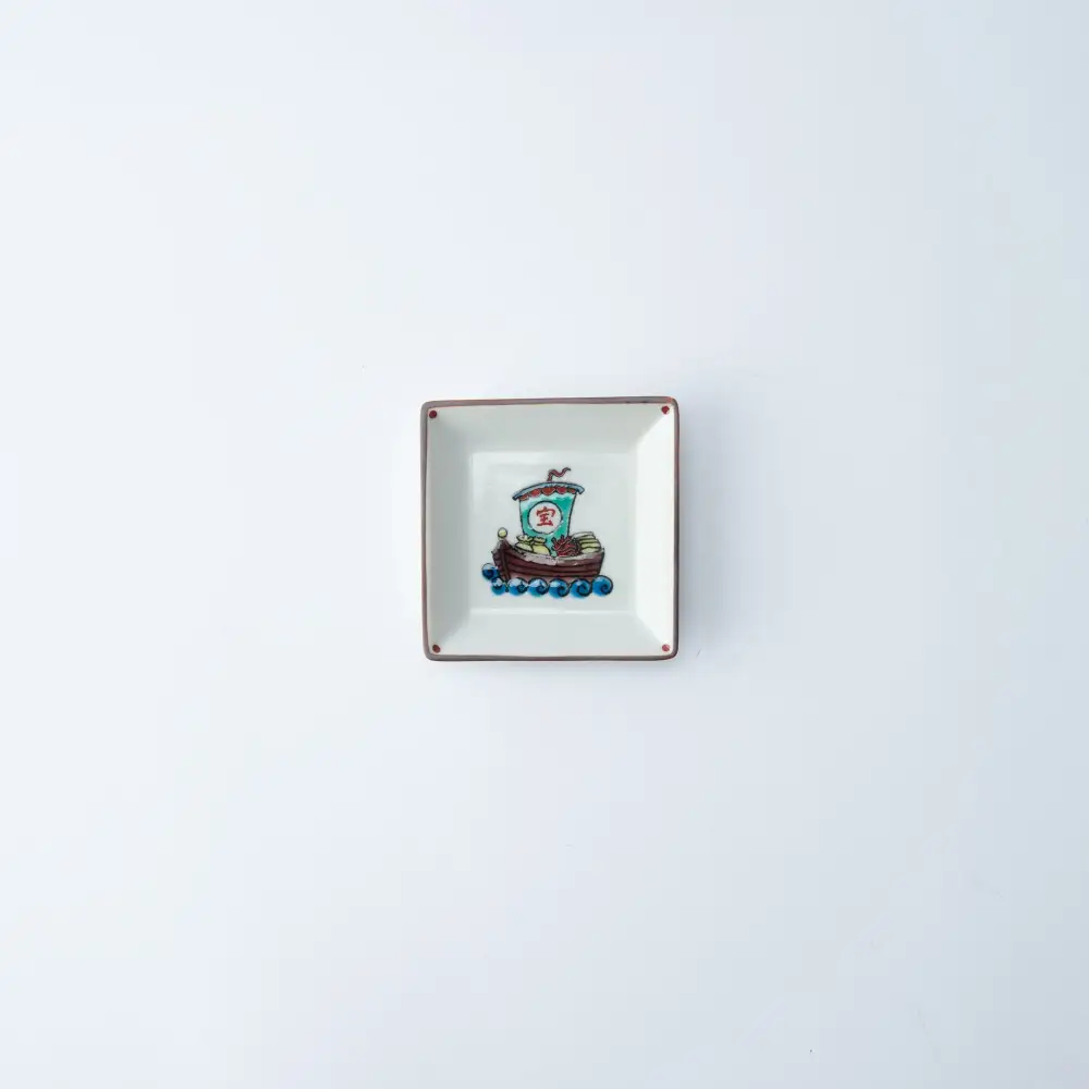 Modern Square Porcelain Sauce Plate