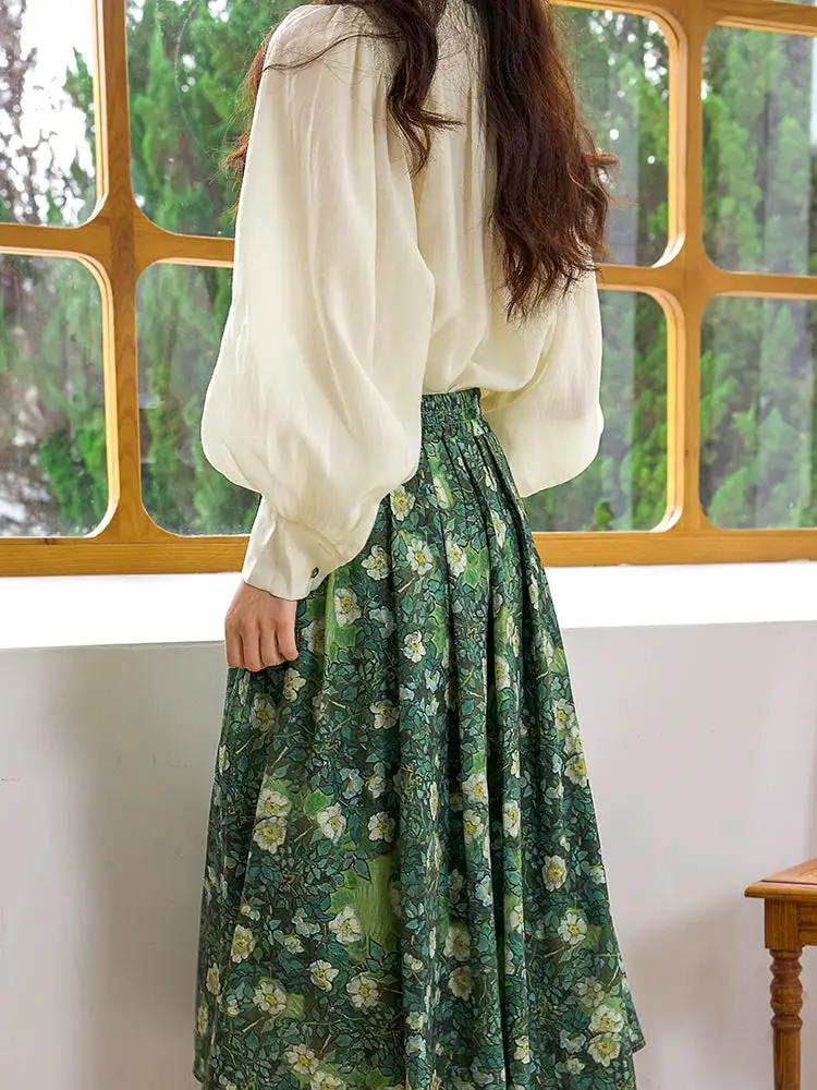 Simple Office Everyday Casual Polyester Skirt