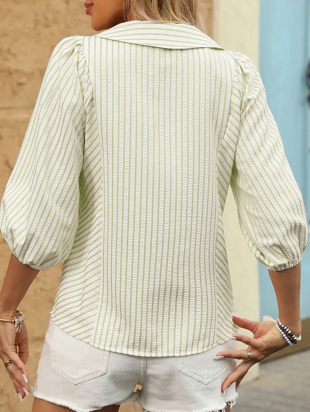 Puff Sleeve Doll Blouse