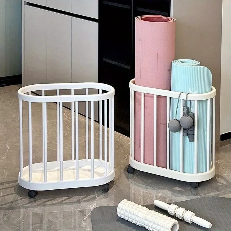 Wheeled Fitness Gear Basket
