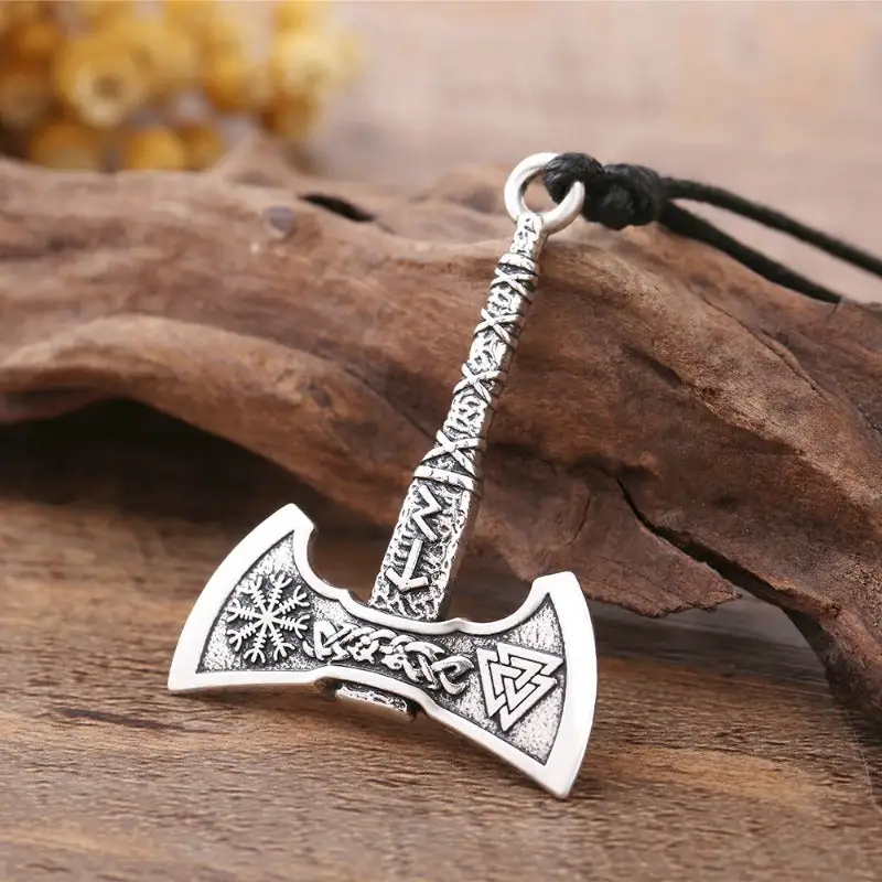 Rune Pendant Men's Necklace