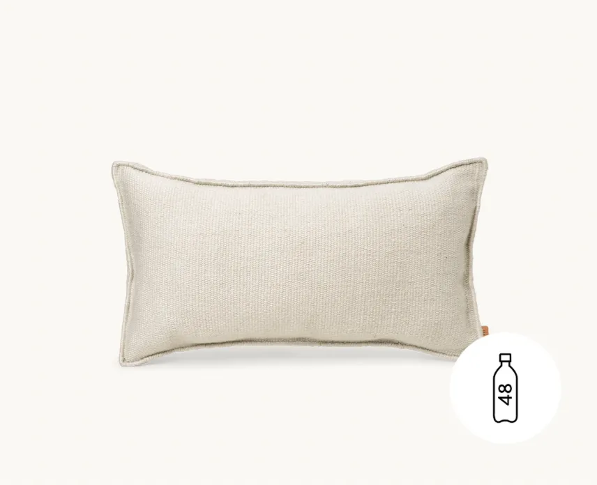 Textured Wool Decorative Cushion
