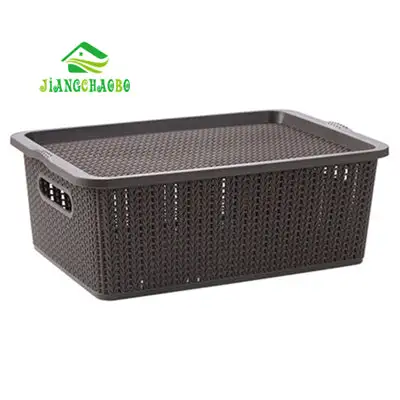 Rattan Style Storage Box