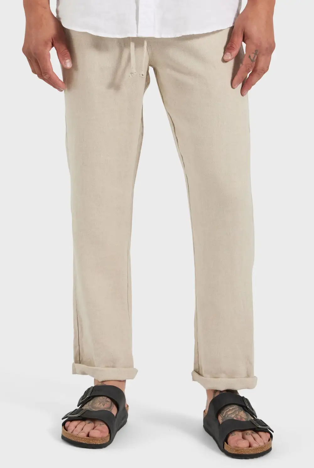 Lightweight Breathable Linen Casual Jogger Pants
