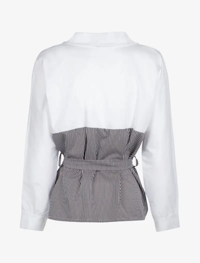 Straight Fit Solid Blouse