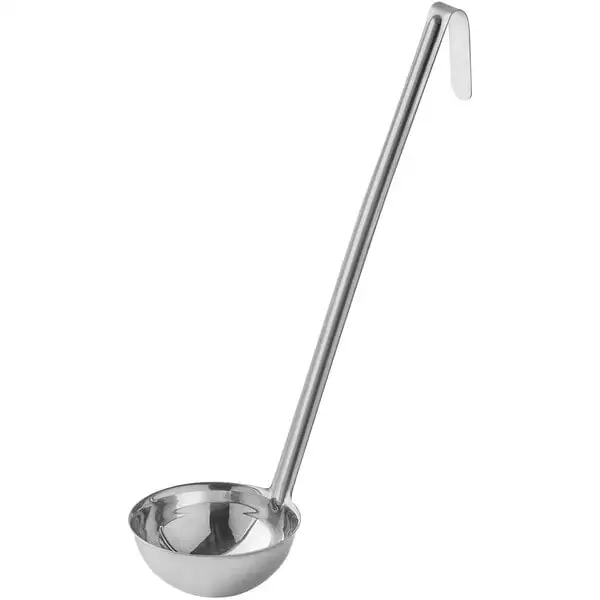 Everyday Single Piece Stainless Steel Ladle