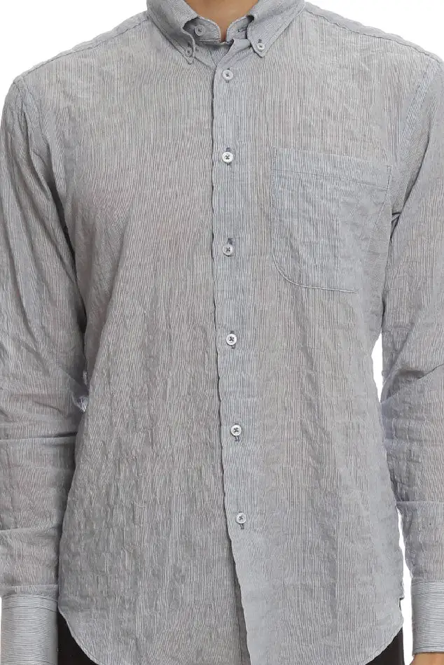 Refined Cotton Slim Shirt