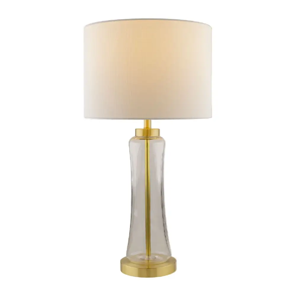 Translucent Glass Cotton Table Lamp