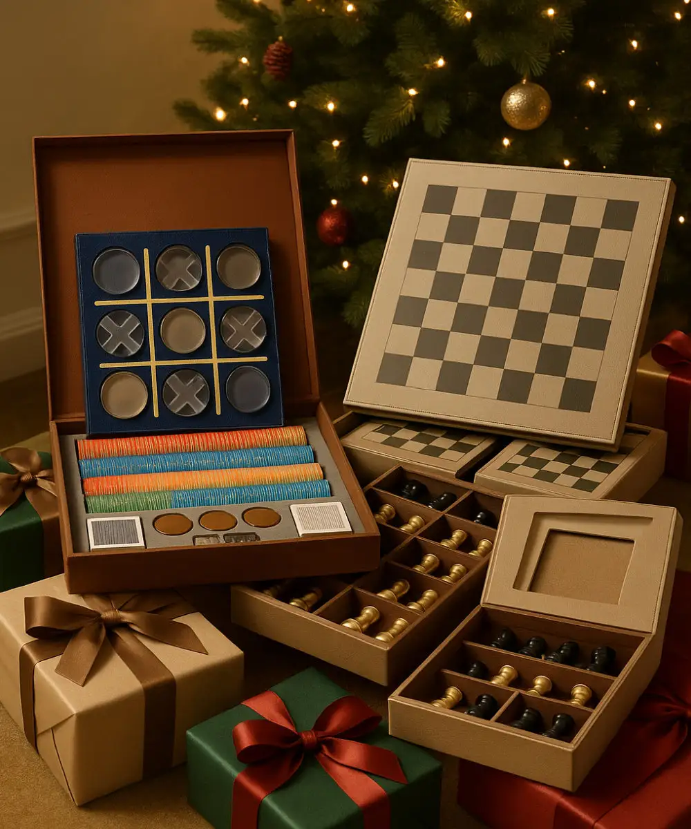 Calf Leather Board Game