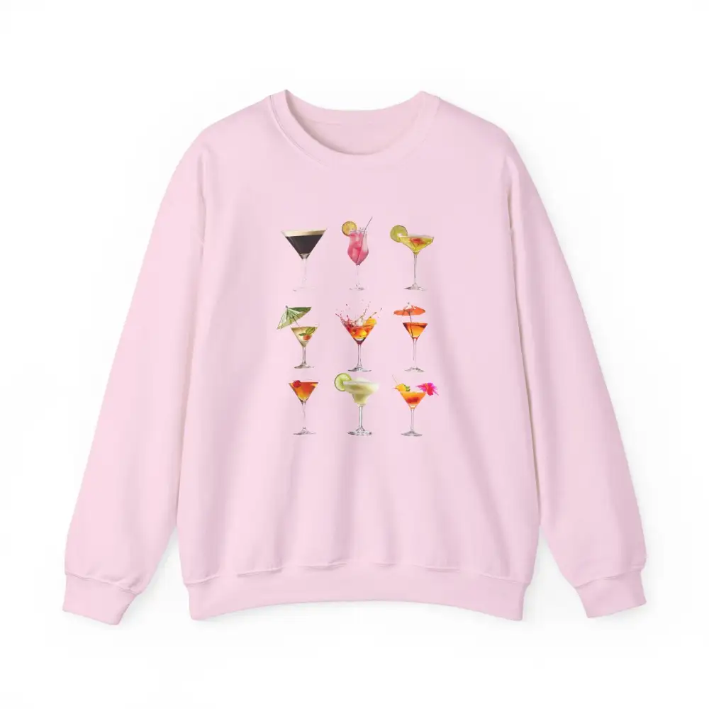 Cocktail Lineup Graphic Sweatshirt