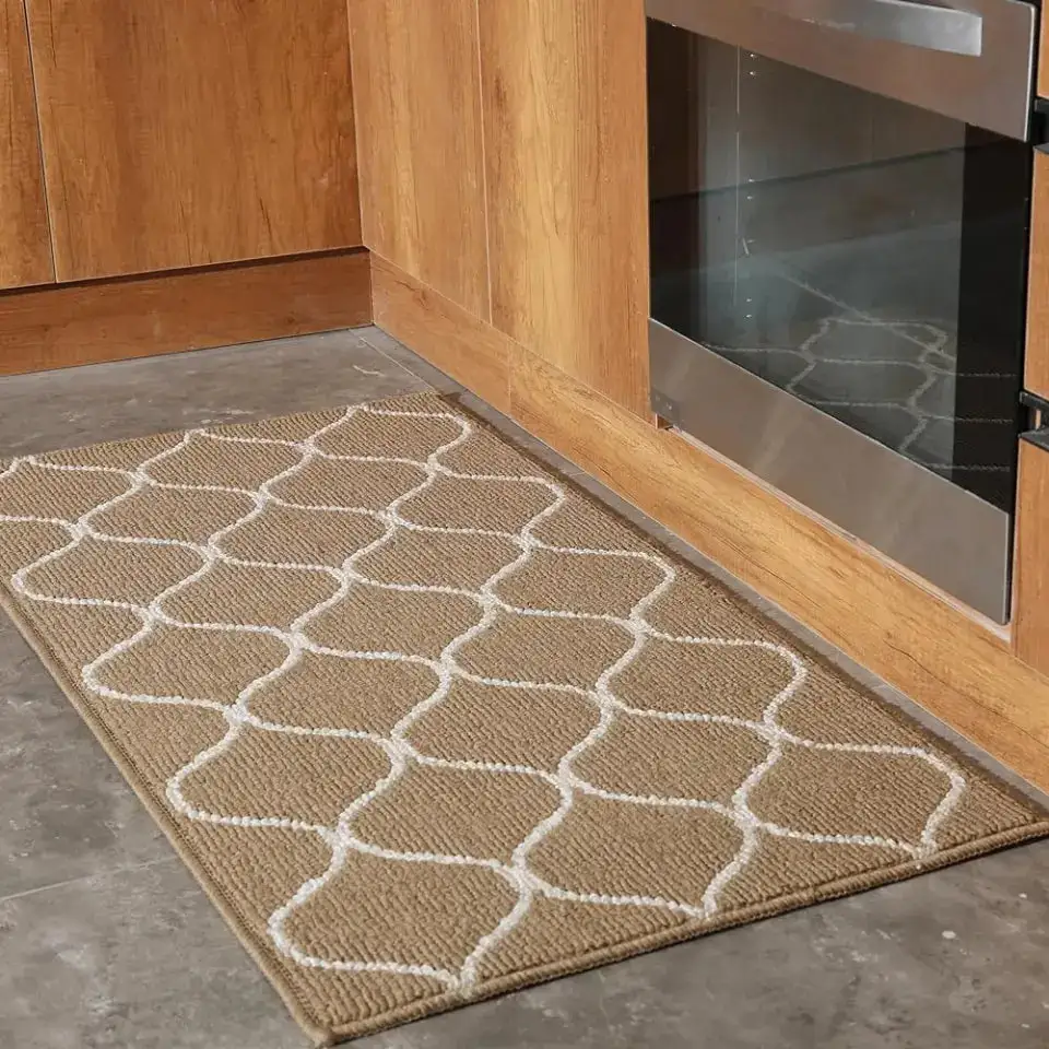 Simple Trellis Kitchen Floor Mat
