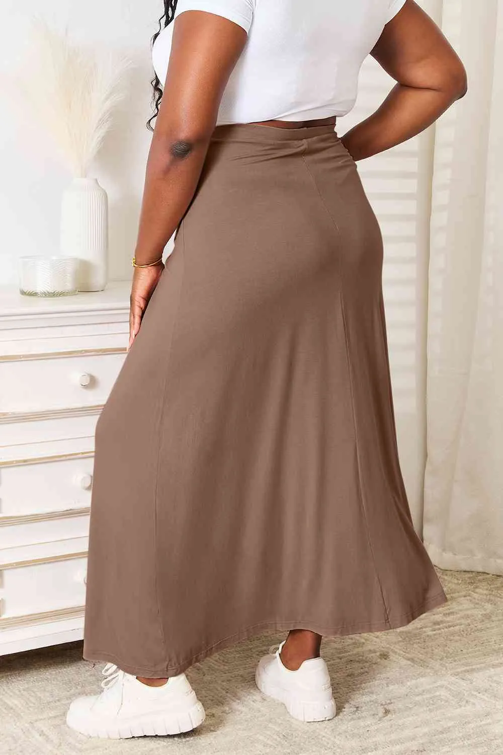 Full Size Soft Rayon Skirt