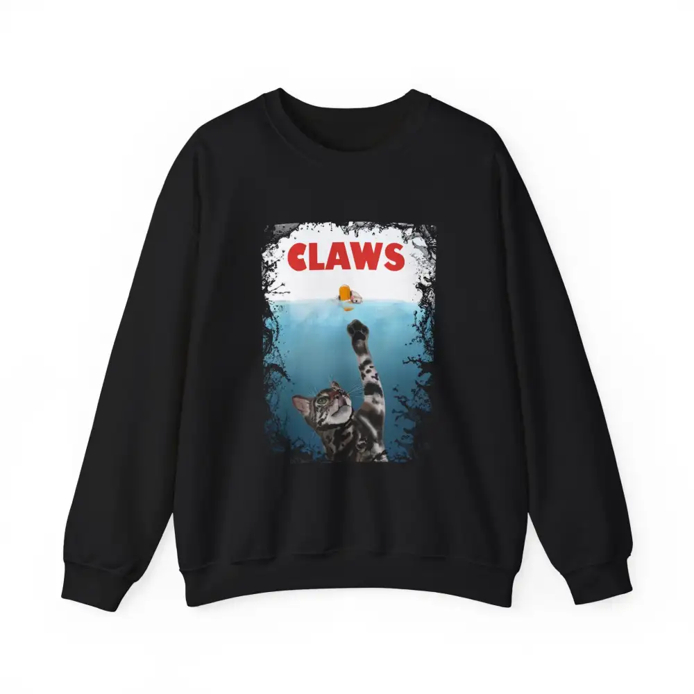 Playful Cat Claws Crewneck Sweatshirt