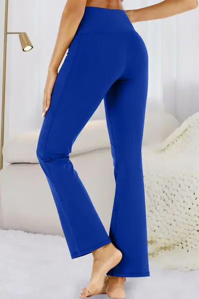 Relaxed Pocketed High Waist Active Pants