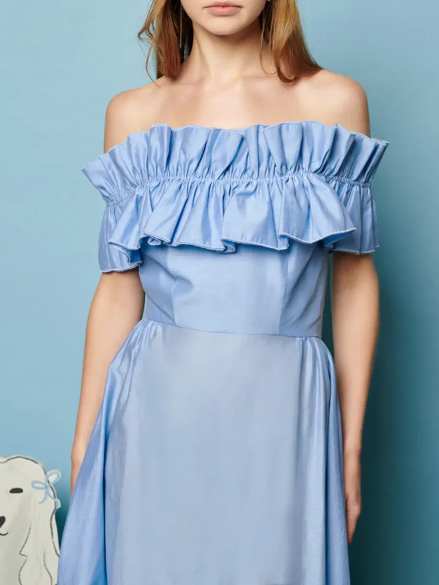 Ruffle Maxi Dress