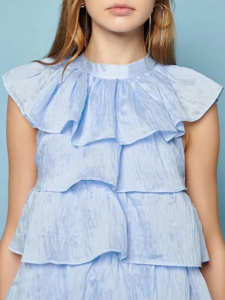 Ruffle Mini Dress