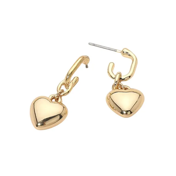 Heart Drop Earrings
