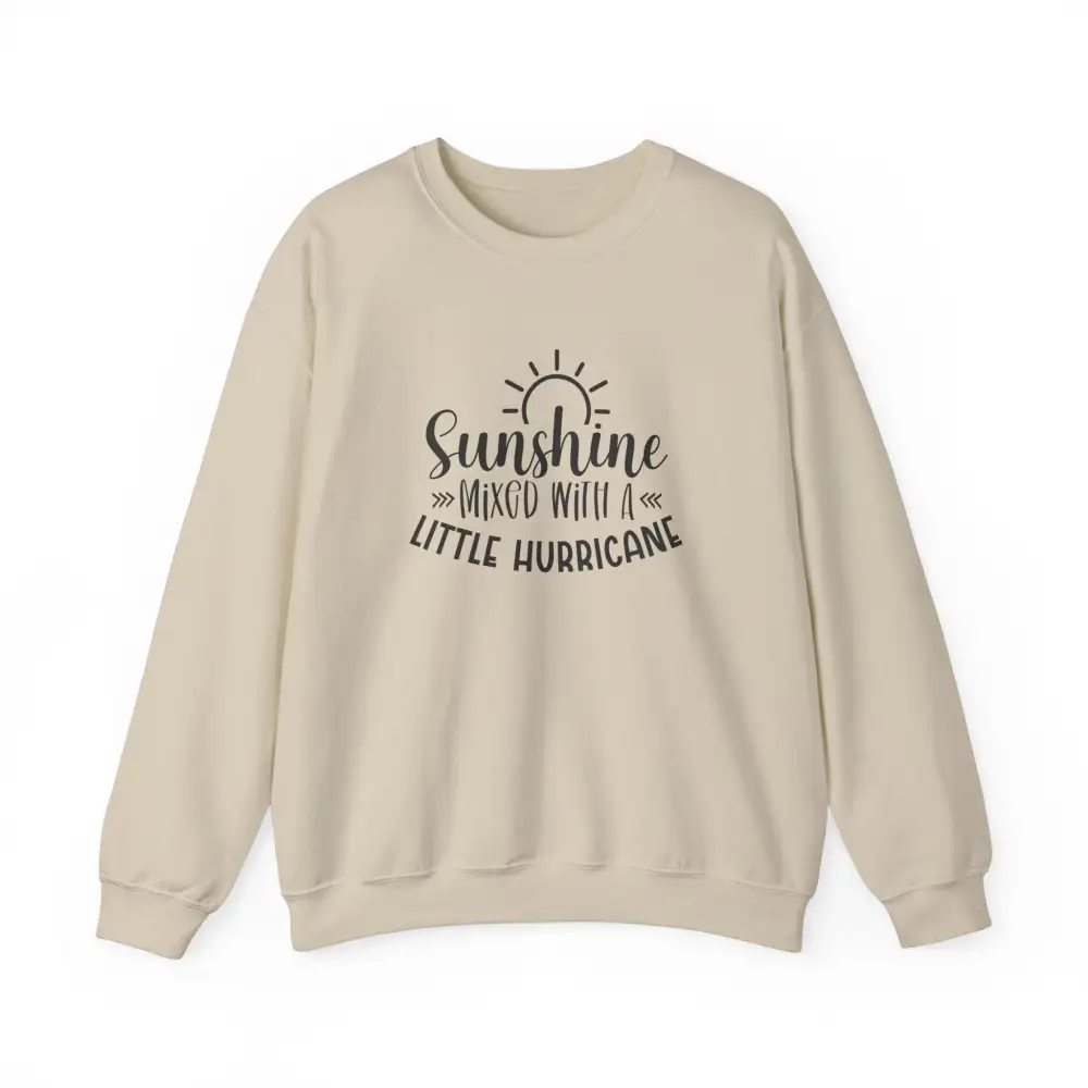 Sunshine Hurricane Graphic Crewneck Sweatshirt