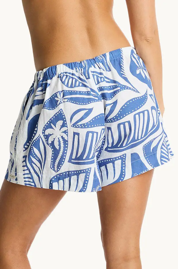 Contrast Stripe Boxer Shorts