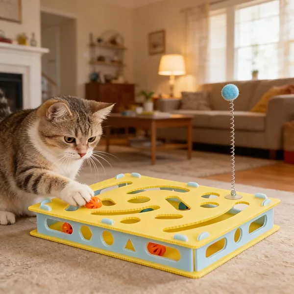 Cat Maze Puzzle Toy