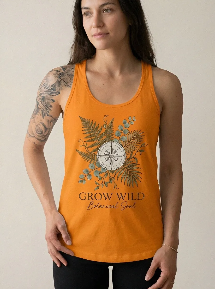 Nature Lover Compass Tank Top