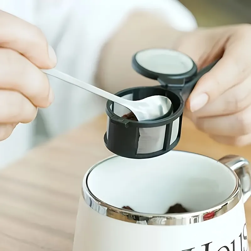 2 Pcs Reusable Coffee Filter