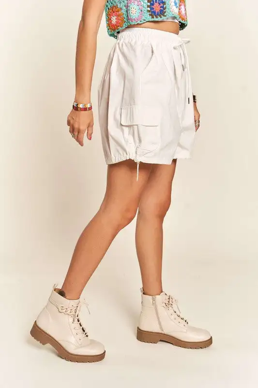 Drawstring Pocket Shorts