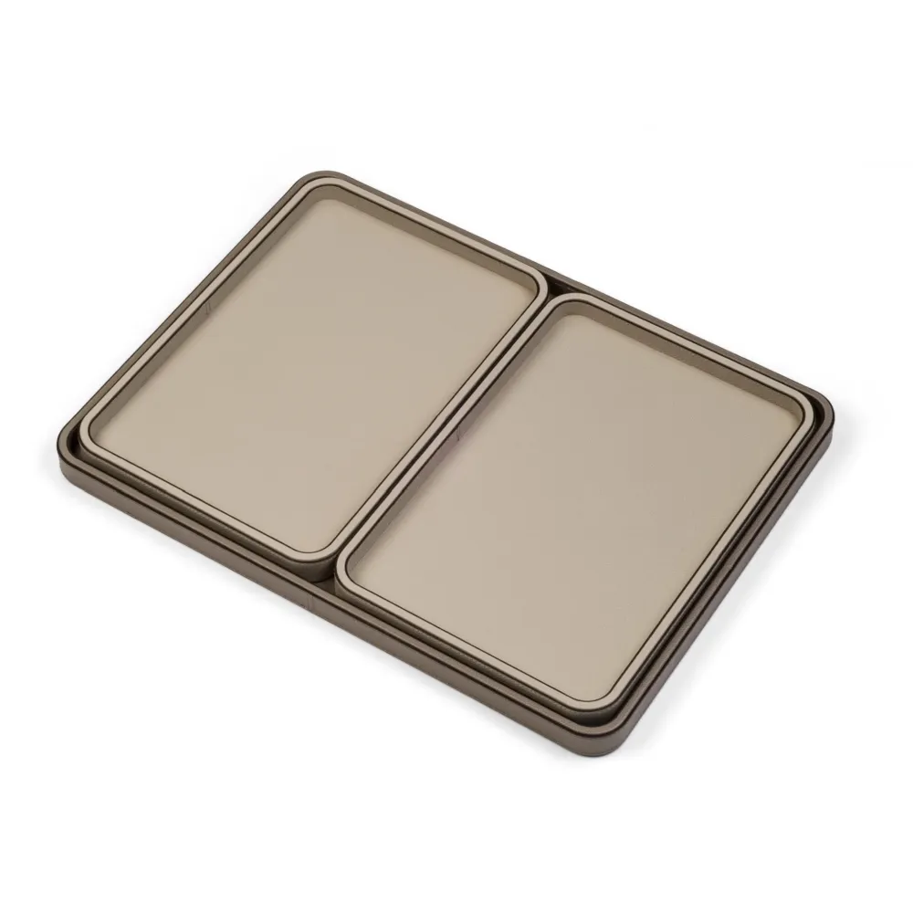 Hand-Stitched Leather Tray