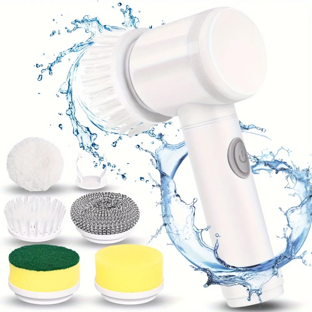 Electric Spin Scrubber Set