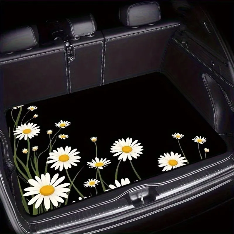 Daisy Car Trunk Mat
