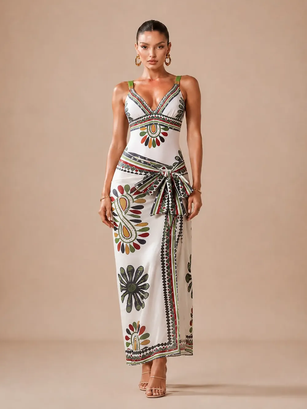 Zoey Printed Swimsuit Set
