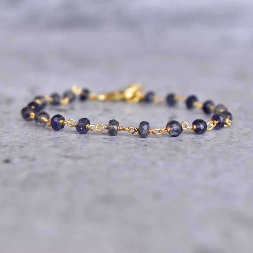 Serenity Iolite Bracelet