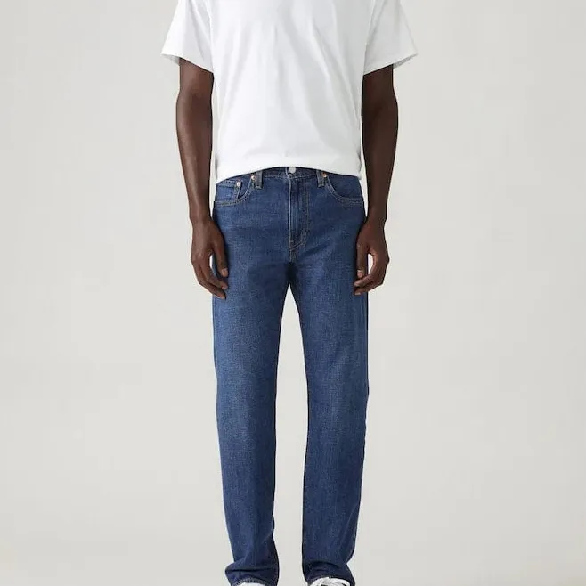 Slim-Fit Linen-Blend Denim Jeans