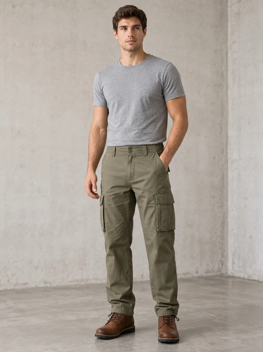 Men's Versatile Fit Refined Cargo Pants