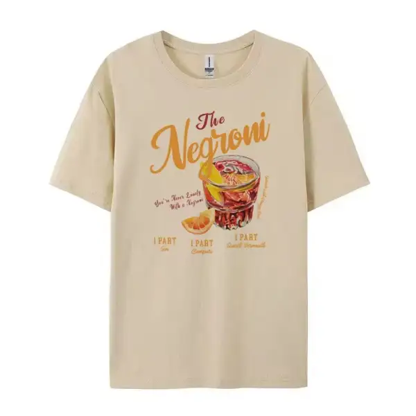 A Drink-Inspired Graphic T-Shirt